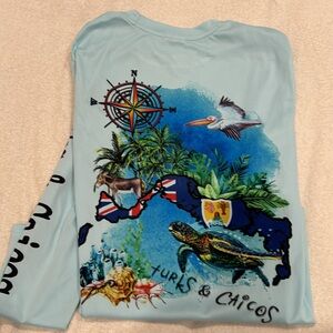 Sun shirt from Turks and Caicos never used